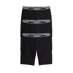 9" Boxer Briefs 3-Pack - Cotton Black Logo(9 Boxer Briefs 3 Pack Cotton Black Logo 1)