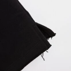 French Terry Cut Off Crew - Black(French Terry Cut Off Crew Black) -Tomboyx Shop Black French Terry Cut Off Crew 4