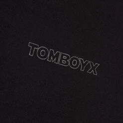 French Terry Cut Off Crew - Black(French Terry Cut Off Crew Black) -Tomboyx Shop Black French Terry Cut Off Crew 5