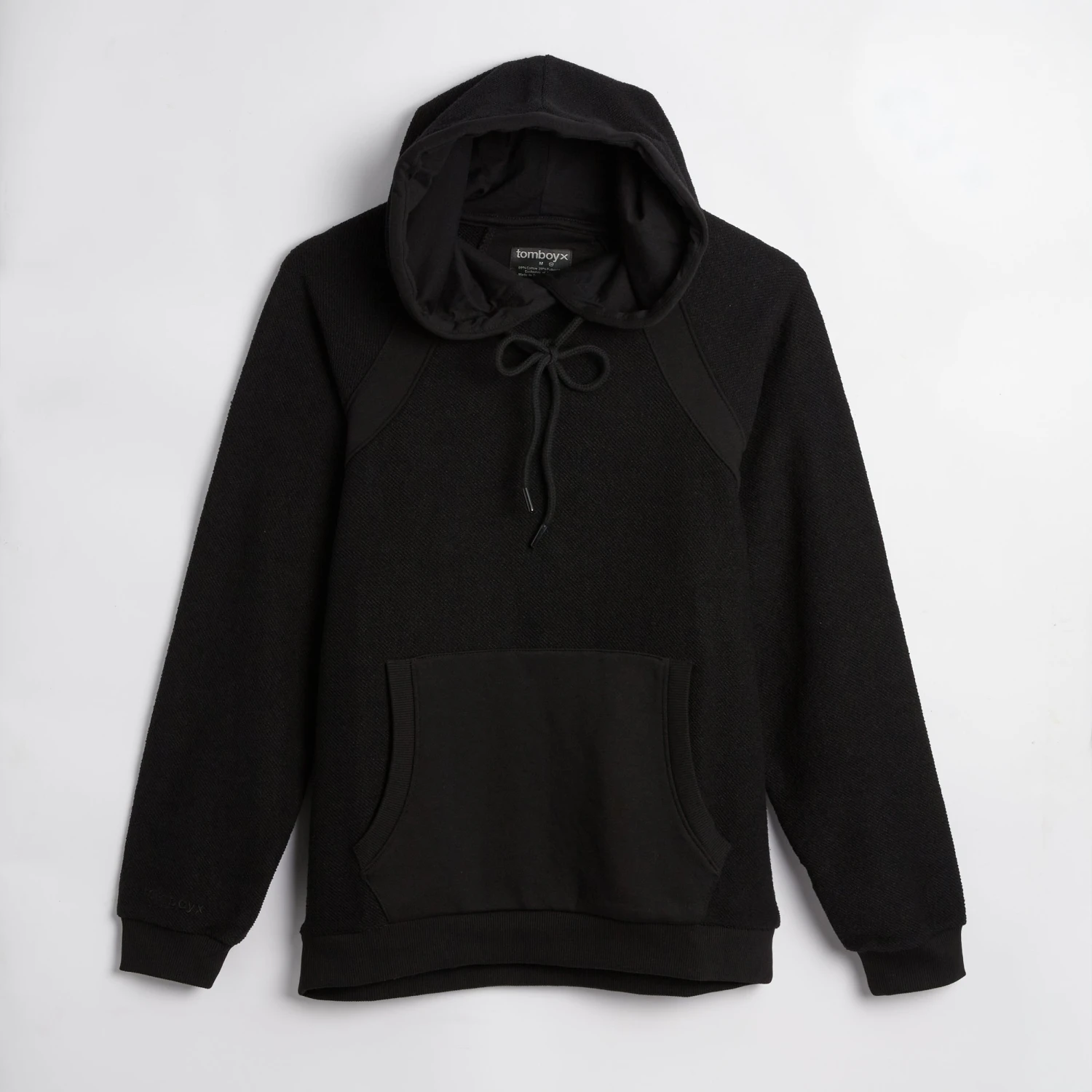 Inside Out French Terry Hoodie - Black(Inside Out French Terry Hoodie Black) 3 Inside Out French Terry Hoodie - Black(Inside Out French Terry Hoodie Black) - Image 3