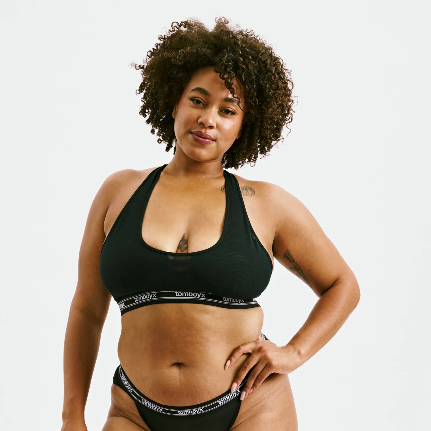 Powermesh Bralette - Black(Powermesh Bralette Black) 1 Powermesh Bralette - Black(Powermesh Bralette Black)