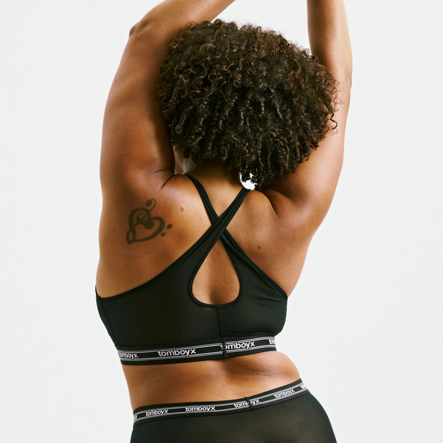 Powermesh Bralette - Black(Powermesh Bralette Black) 2 Powermesh Bralette - Black(Powermesh Bralette Black) - Image 2