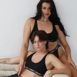 Powermesh Bralette - Black(Powermesh Bralette Black) 14 Powermesh Bralette - Black(Powermesh Bralette Black) -Tomboyx Shop Black Powermesh BraletteOF5