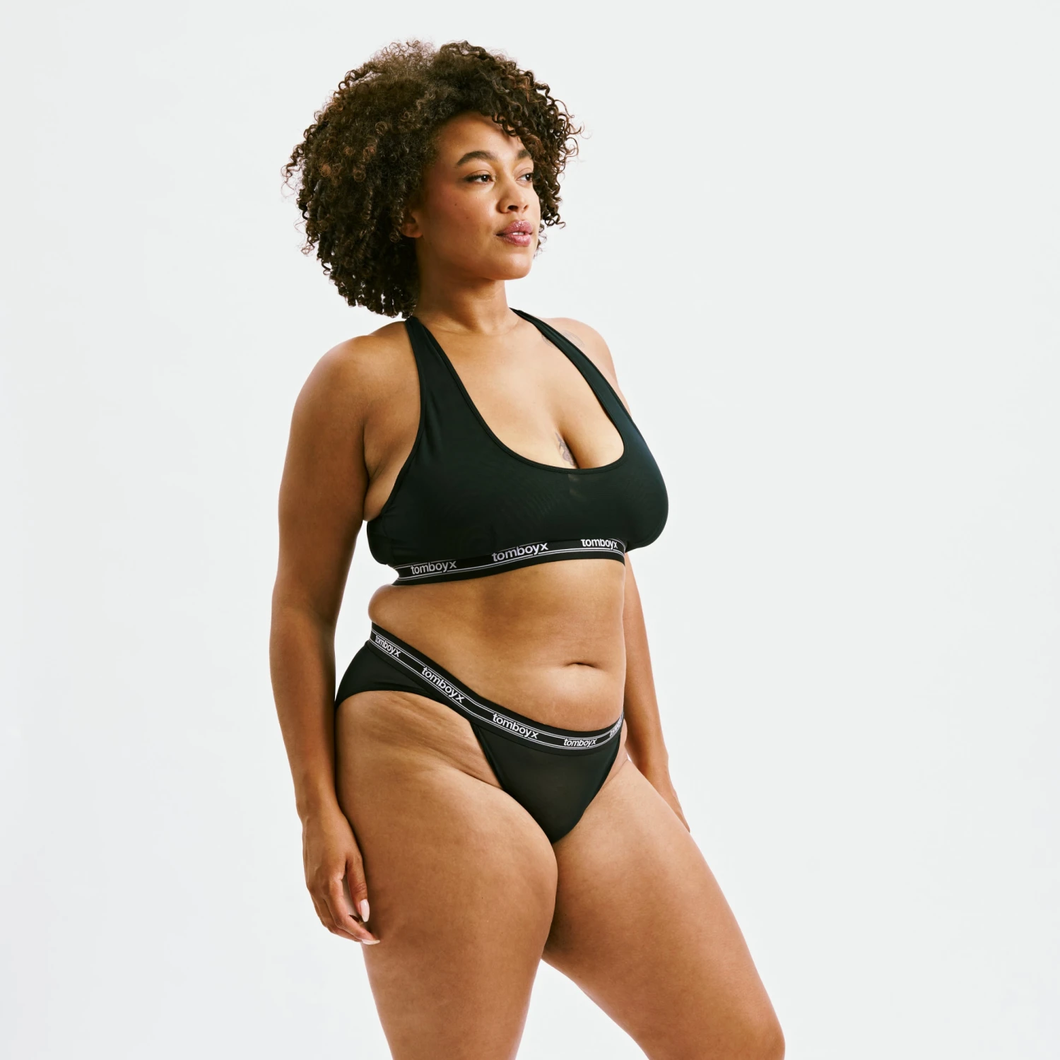 Powermesh Tanga - Black(Powermesh Tanga Black) 1 Powermesh Tanga - Black(Powermesh Tanga Black)