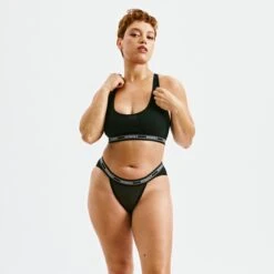Powermesh Tanga - Black(Powermesh Tanga Black) 10 Powermesh Tanga - Black(Powermesh Tanga Black) -Tomboyx Shop Black Powermesh TangaOF3