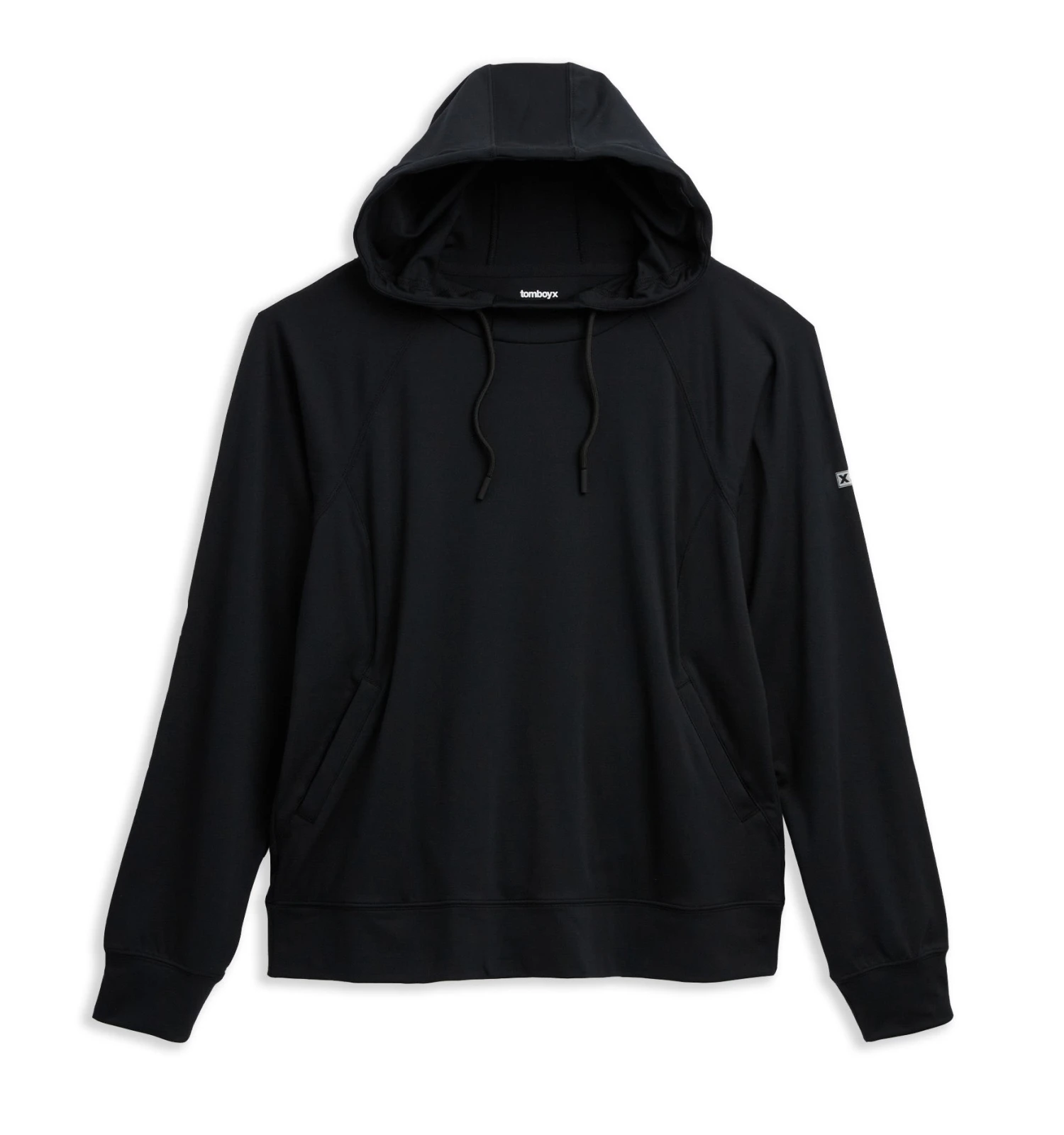 Cozy Luxe Fitted Hoodie - Black(Cozy Luxe Hoodie Black) 2 Cozy Luxe Fitted Hoodie - Black(Cozy Luxe Hoodie Black) - Image 2