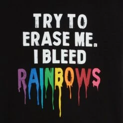 Tomboy Short Sleeve Tee - Bleed(Tomboy Short Sleeve Tee Bleed) 8 Tomboy Short Sleeve Tee - Bleed(Tomboy Short Sleeve Tee Bleed) -Tomboyx Shop Bleed Rainbows Tomboy Tee 3