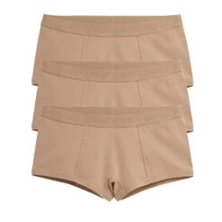 Boy Shorts 3-Pack - TENCEL™ Modal Chai(Boy Shorts 3 Pack Tencel Modal Chai)