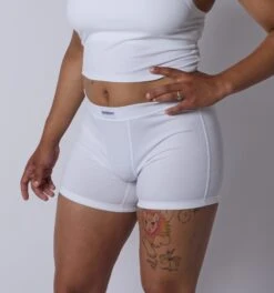 Bamboo Rib 4.5" Trunks - Bright White(Bamboo Rib 4 5 Trunks Bright White)