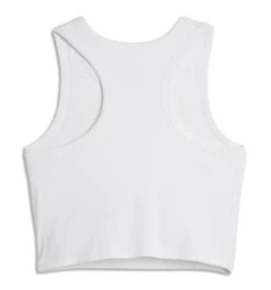 Bamboo Rib Bra Top - Bright White(Bamboo Rib Bra Top Bright White) -Tomboyx Shop Bright White Bamboo Rib Bra Top 2