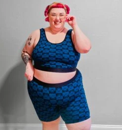 9" Boxer Briefs - Celestial Check(9 Boxer Briefs Celestial Check)