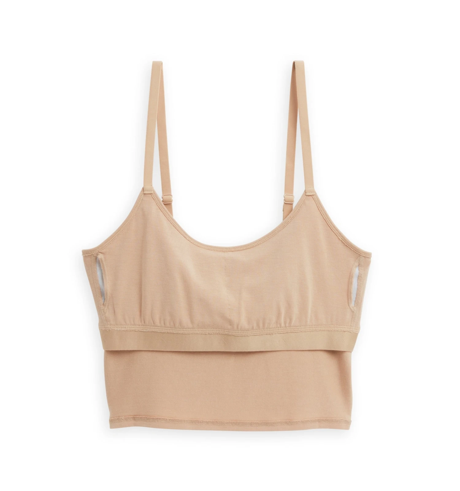 Longline Bra Top - TENCEL™ Modal Chai(Longline Bra Top Tencel Modal Chai) 4 Longline Bra Top - TENCEL™ Modal Chai(Longline Bra Top Tencel Modal Chai) - Image 4