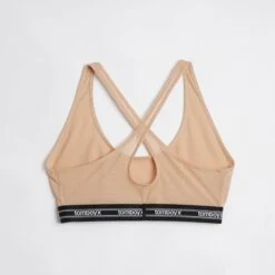 Powermesh Bralette - Chai(Powermesh Bralette Chai) -Tomboyx Shop Chai Powermesh Bralette 2