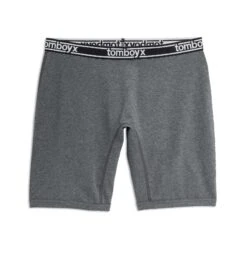 9" Boxer Briefs - Charcoal Logo(9 Boxer Briefs Charcoal Logo)