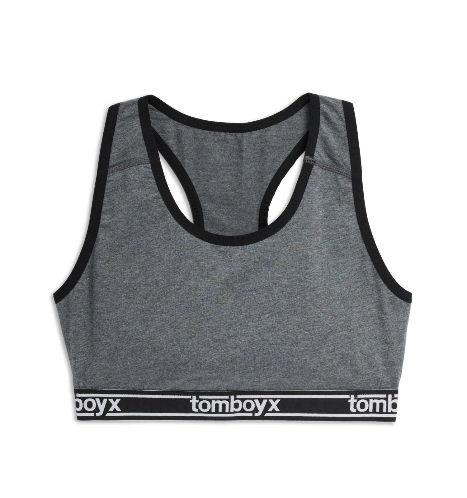 Racerback Soft Bra - Charcoal Logo(Racerback Soft Bra Charcoal Logo V2) 1 Racerback Soft Bra - Charcoal Logo(Racerback Soft Bra Charcoal Logo V2)