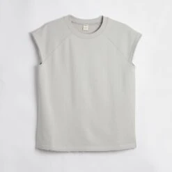 French Terry Cut Off Crew - Concrete Gray(French Terry Cut Off Crew Concrete Gray)