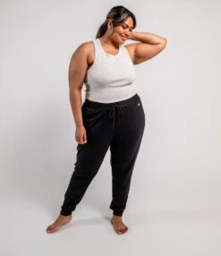 Cozy Luxe Fitted Jogger - Blue Haze(Cozy Luxe Fitted Jogger Blue Haze) -Tomboyx Shop CozyLuxeJoggerOF1 d30bf93f 4218 4aa7 84aa 9b71e1adae1a