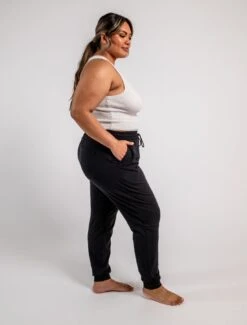 Cozy Luxe Fitted Jogger - Blue Haze(Cozy Luxe Fitted Jogger Blue Haze) -Tomboyx Shop CozyLuxeJoggerOF3 82d2c790 a5ad 44aa a1db afceaf7f71b0