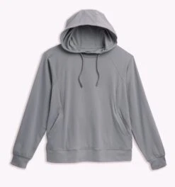 Cozy Luxe Fitted Hoodie - Ultimate Gray(Cozy Luxe Fitted Hoodie Ultimate Gray)
