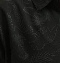 Swim 4.5" Shorts - Dinosaur Magic(Swim 4 5 Shorts Dinosaur Magic) -Tomboyx Shop DinoMagicFabricDetail 1