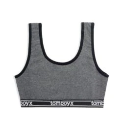 Essentials Soft Bra - Charcoal Logo(Essentials Soft Bra Charcoal Logo)