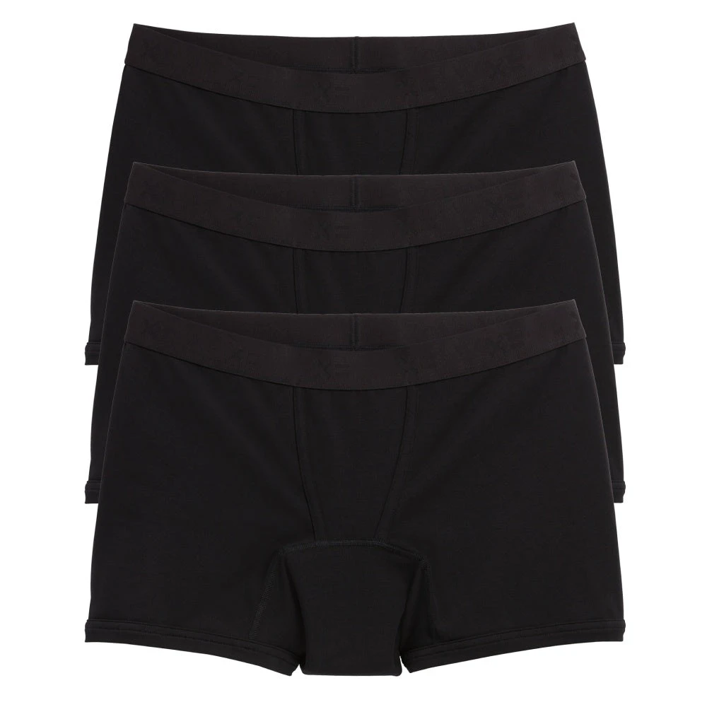 First Line Period 4.5" Trunks 3-Pack - X= Black(Period 4 5 Trunks 3 Pack X Black) 1 First Line Period 4.5" Trunks 3-Pack - X= Black(Period 4 5 Trunks 3 Pack X Black)