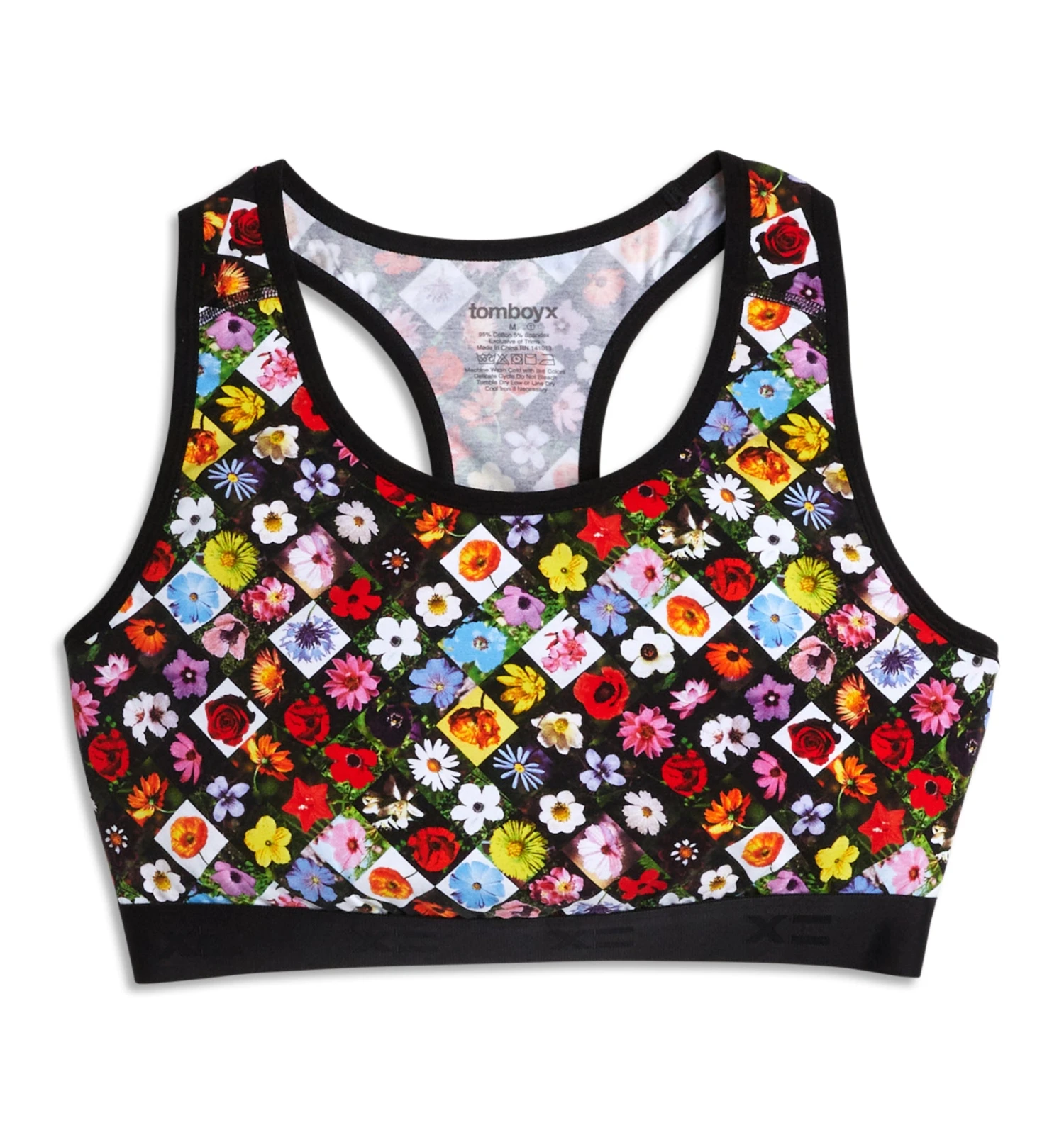 Racerback Soft Bra - Floressence(Racerback Soft Bra Floressence) 3 Racerback Soft Bra - Floressence(Racerback Soft Bra Floressence) - Image 3