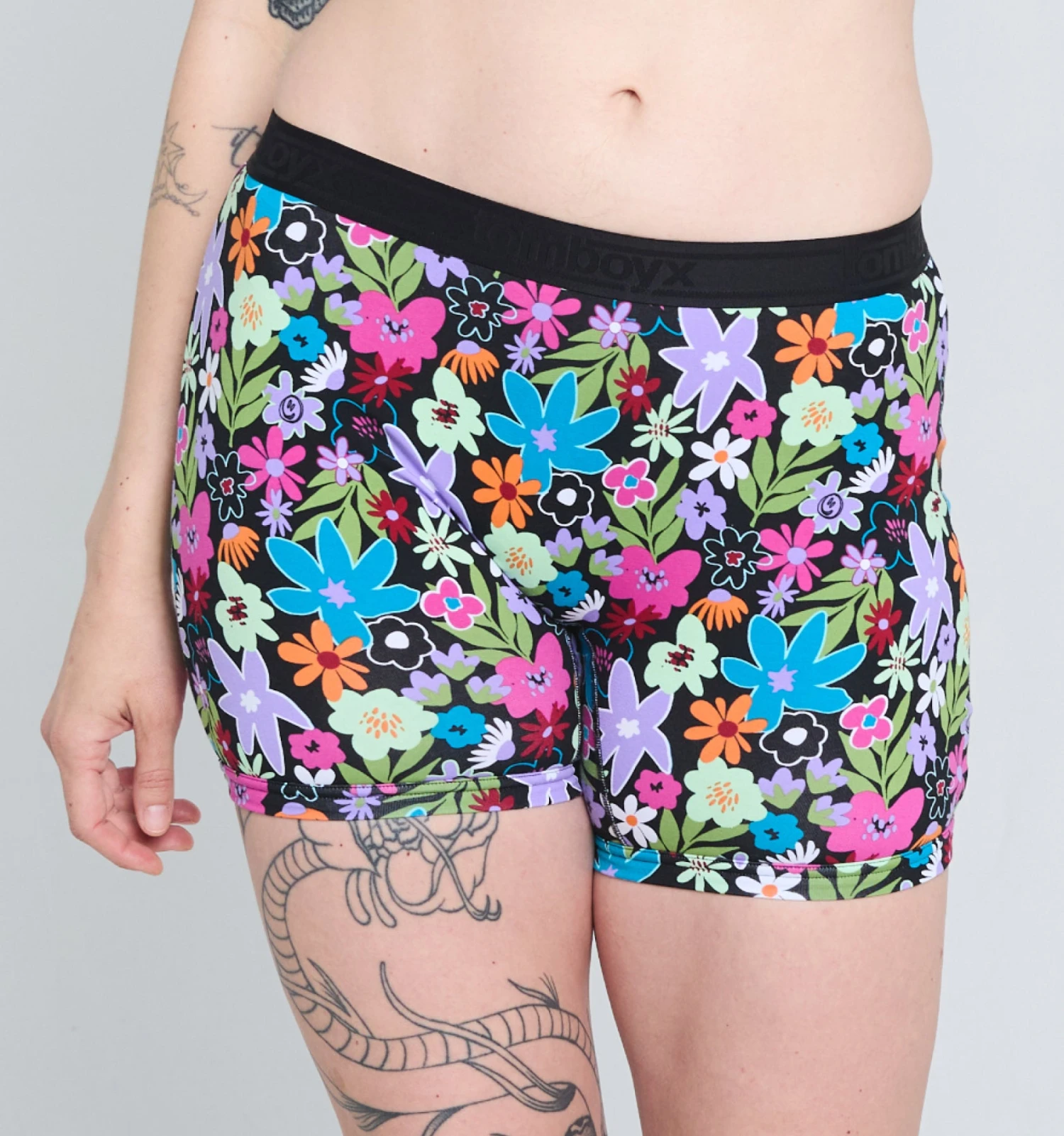 6" No Fly Boxer Briefs - Groovy Garden(6 No Fly Boxer Briefs Groovy Garden) 1 6" No Fly Boxer Briefs - Groovy Garden(6 No Fly Boxer Briefs Groovy Garden)