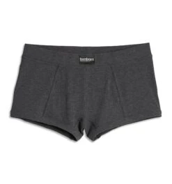 Bamboo Rib Boy Shorts - Heather Gray(Bamboo Rib Boy Shorts Heather Gray) -Tomboyx Shop Heather Gray Bamboo Rib Boy Shorts 1 c0a36fb1 6c7f 4082 91f5 ad1b2ebe4786