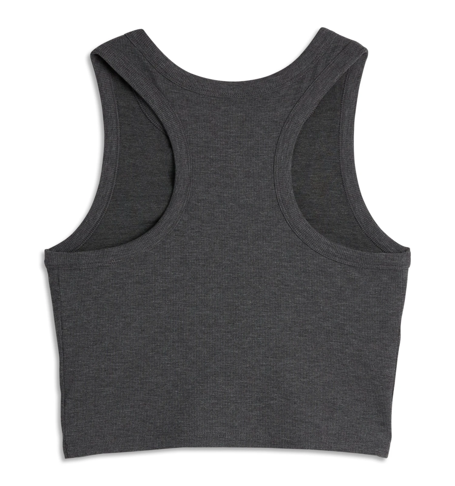 Bamboo Rib Bra Top - Heather Gray(Bamboo Rib Bra Top Heather Gray) 5 Bamboo Rib Bra Top - Heather Gray(Bamboo Rib Bra Top Heather Gray) - Image 5