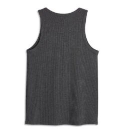 Bamboo Rib Power Tank - Heather Gray(Bamboo Rib Power Tank Heather Gray) 8 Bamboo Rib Power Tank - Heather Gray(Bamboo Rib Power Tank Heather Gray) -Tomboyx Shop Heather Gray Bamboo Rib Power Tank 2
