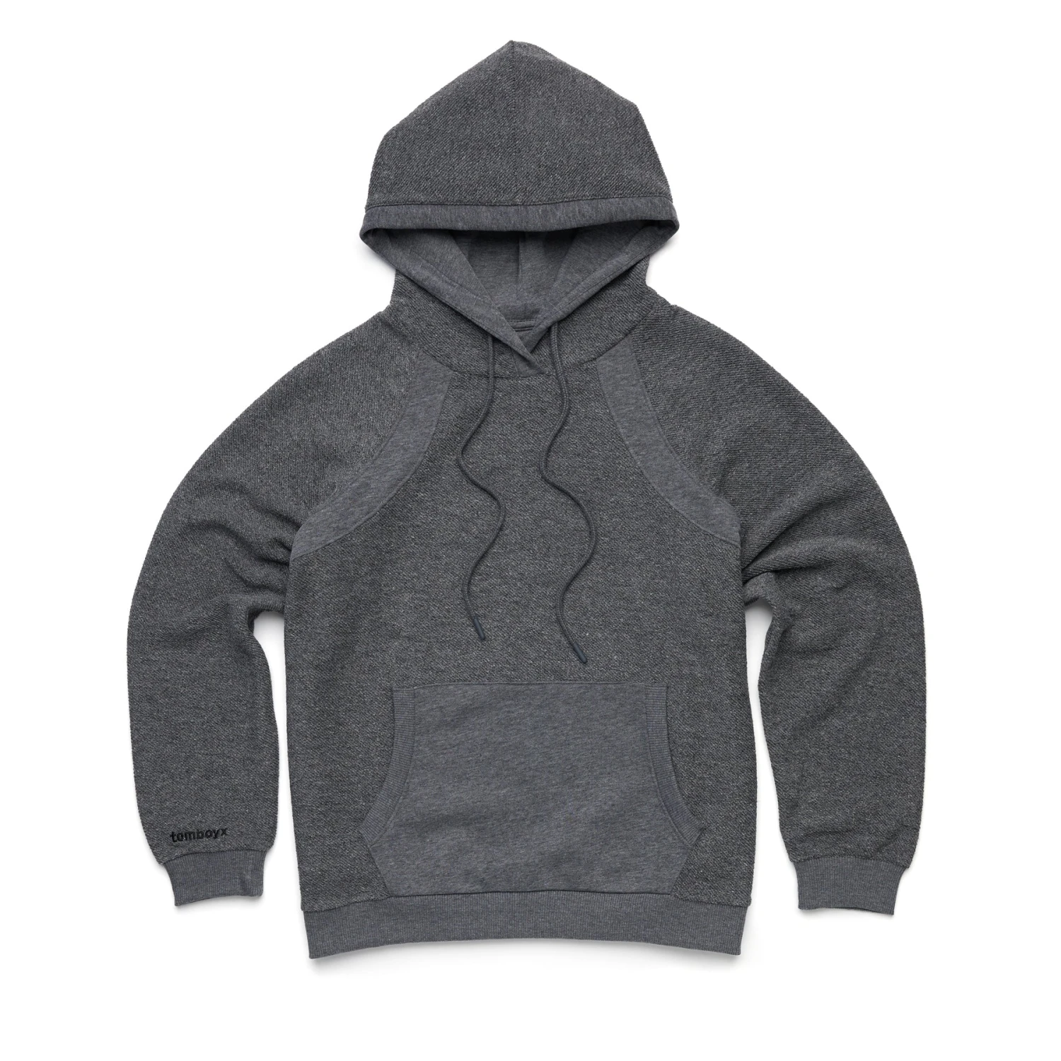 Inside Out French Terry Hoodie - Heather Grey(Inside Out French Terry Hoodie Heather Grey) 1 Inside Out French Terry Hoodie - Heather Grey(Inside Out French Terry Hoodie Heather Grey)