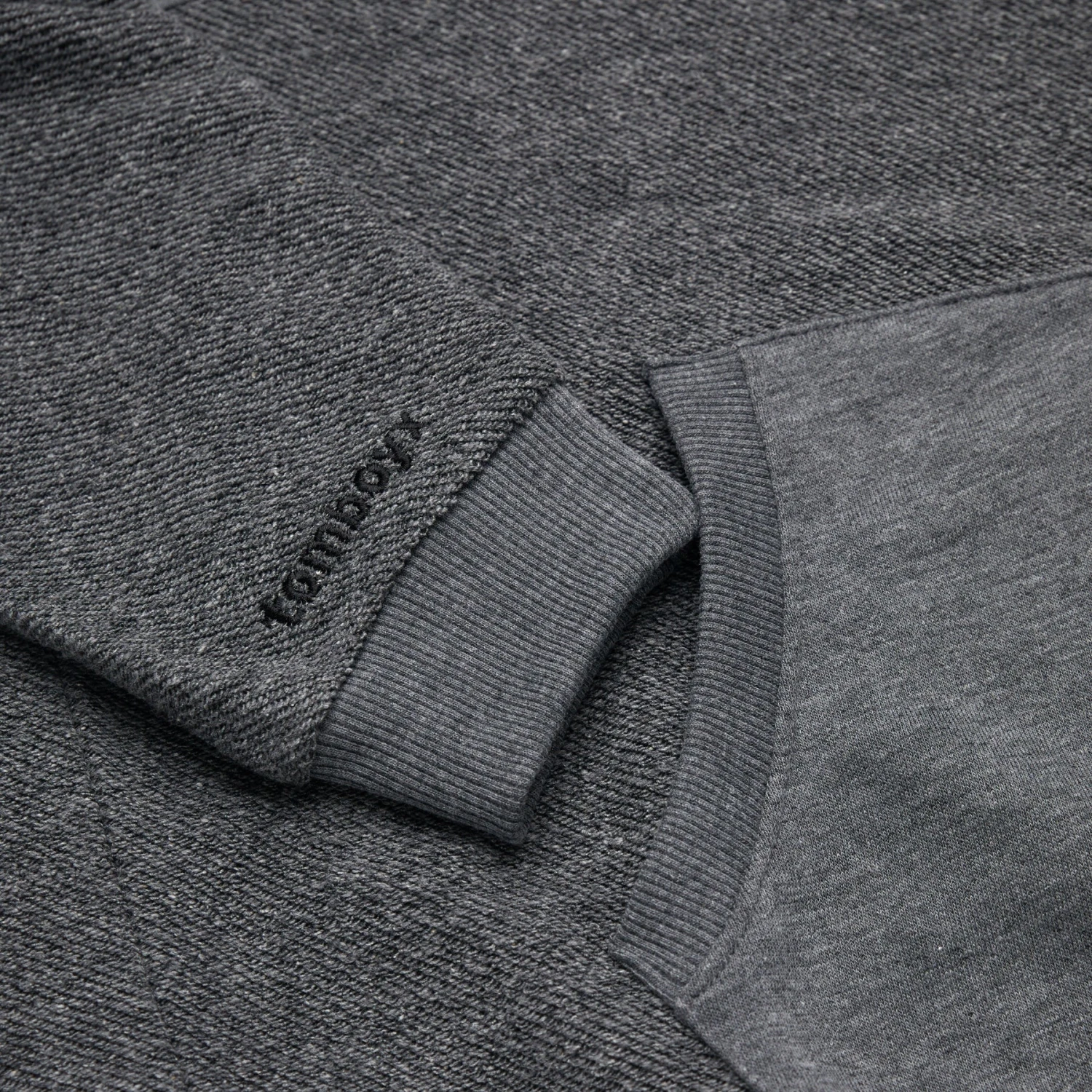 Inside Out French Terry Hoodie - Heather Grey(Inside Out French Terry Hoodie Heather Grey) 3 Inside Out French Terry Hoodie - Heather Grey(Inside Out French Terry Hoodie Heather Grey) - Image 3