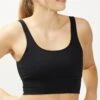 Longline Scoop Bra - X= Black(Longline Scoop Bra Black)