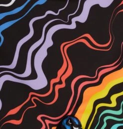 Swim Reversible One-Piece - Making Waves(Swim Reversible One Piece Making Waves) -Tomboyx Shop MakeWavesFabricDetail