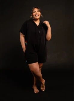 Anywhere Romper - Metallic Rainbow(Anywhere Romper Metallic Rainbow) 10 Anywhere Romper - Metallic Rainbow(Anywhere Romper Metallic Rainbow) -Tomboyx Shop MetallicRainbowRomperOF3