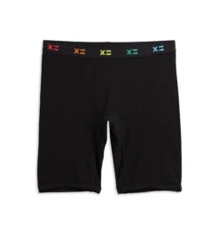 9" Boxer Briefs - TENCEL™ Modal Black X= Rainbow(9 Boxer Briefs Tencel Modal Black X Rainbow)