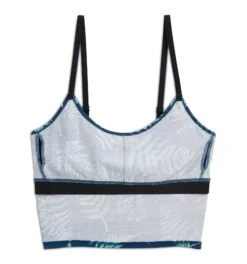 Longline Bra Top - TENCEL™Modal Botanical(Longline Bra Top Tencel Modal Botanical) -Tomboyx Shop Modal Botanical Longline Bra Top 4