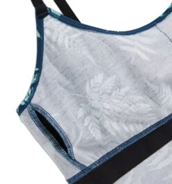 Longline Bra Top - TENCEL™Modal Botanical(Longline Bra Top Tencel Modal Botanical) -Tomboyx Shop Modal Botanical Longline Bra Top 5