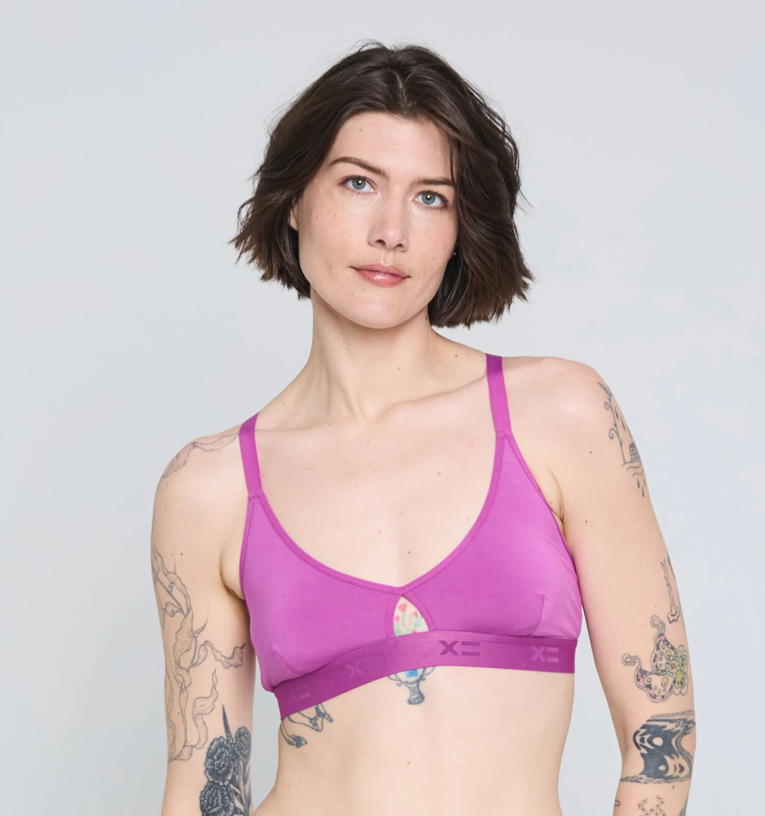 Lounge Bralette - TENCEL™ Modal Orchid(Lounge Bralette Orchid) 1 Lounge Bralette - TENCEL™ Modal Orchid(Lounge Bralette Orchid)