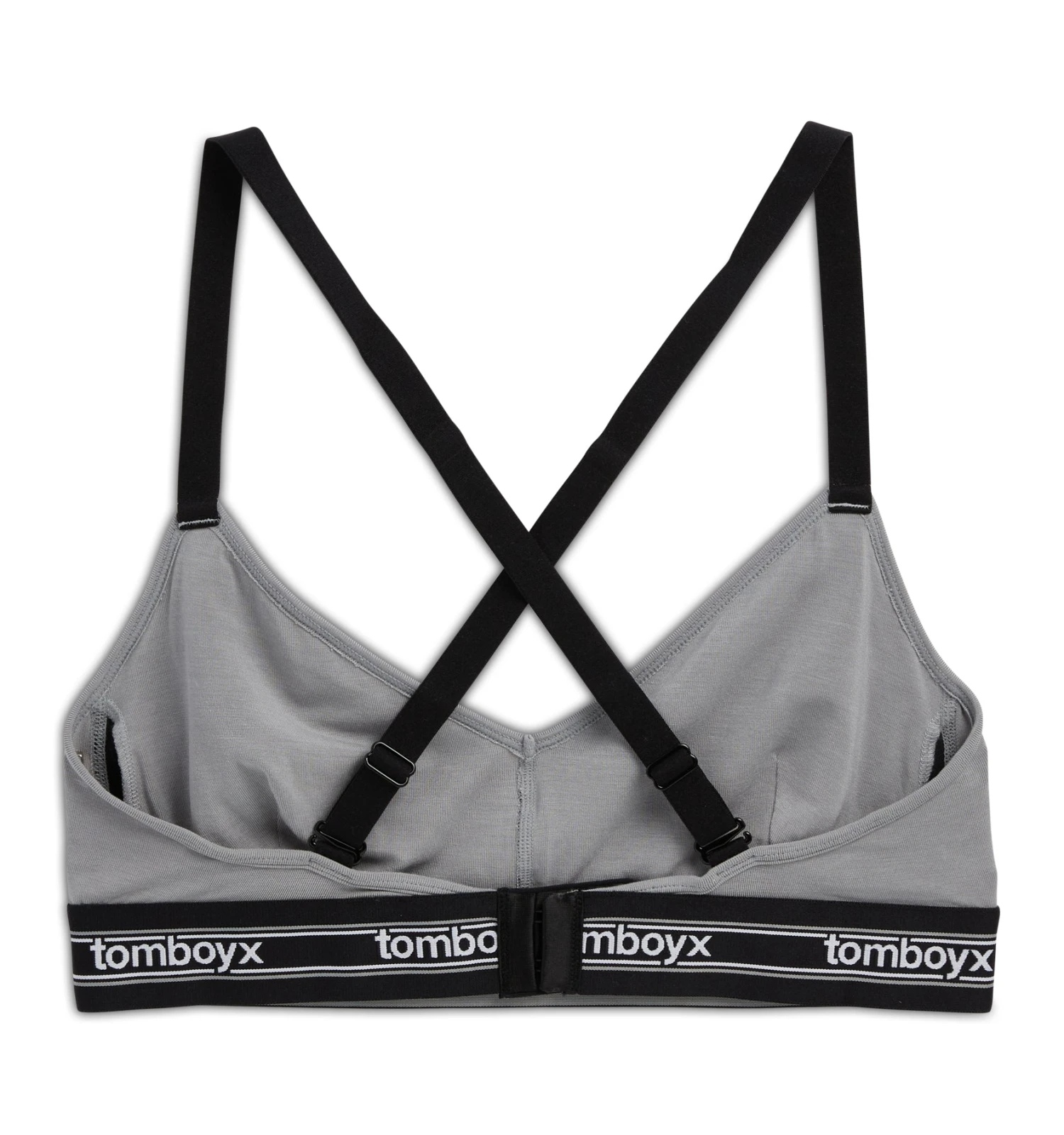 Adjustable Triangle Bralette - TENCEL™Modal Ultimate Gray(Adjustable Triangle Bralette Tencel Modal Ultimate Gray) 4 Adjustable Triangle Bralette - TENCEL™Modal Ultimate Gray(Adjustable Triangle Bralette Tencel Modal Ultimate Gray) - Image 4