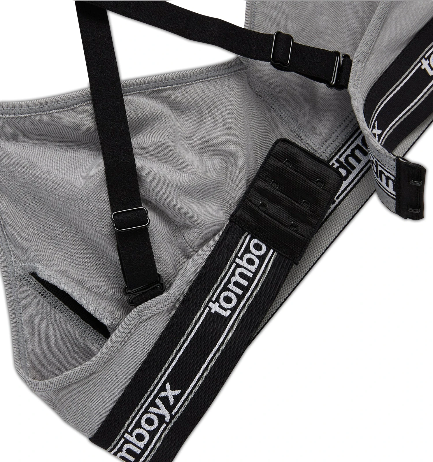 Adjustable Triangle Bralette - TENCEL™Modal Ultimate Gray(Adjustable Triangle Bralette Tencel Modal Ultimate Gray) 5 Adjustable Triangle Bralette - TENCEL™Modal Ultimate Gray(Adjustable Triangle Bralette Tencel Modal Ultimate Gray) - Image 5