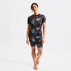 Swim 6" Unisuit - Palm Dreams(Swim 6 Unisuit Palm Dreams)