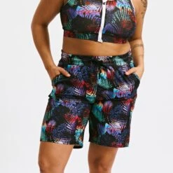 Swim 9" Lined Board Shorts - Palm Dreams(Swim 9 Lined Board Shorts Palm Dreams)