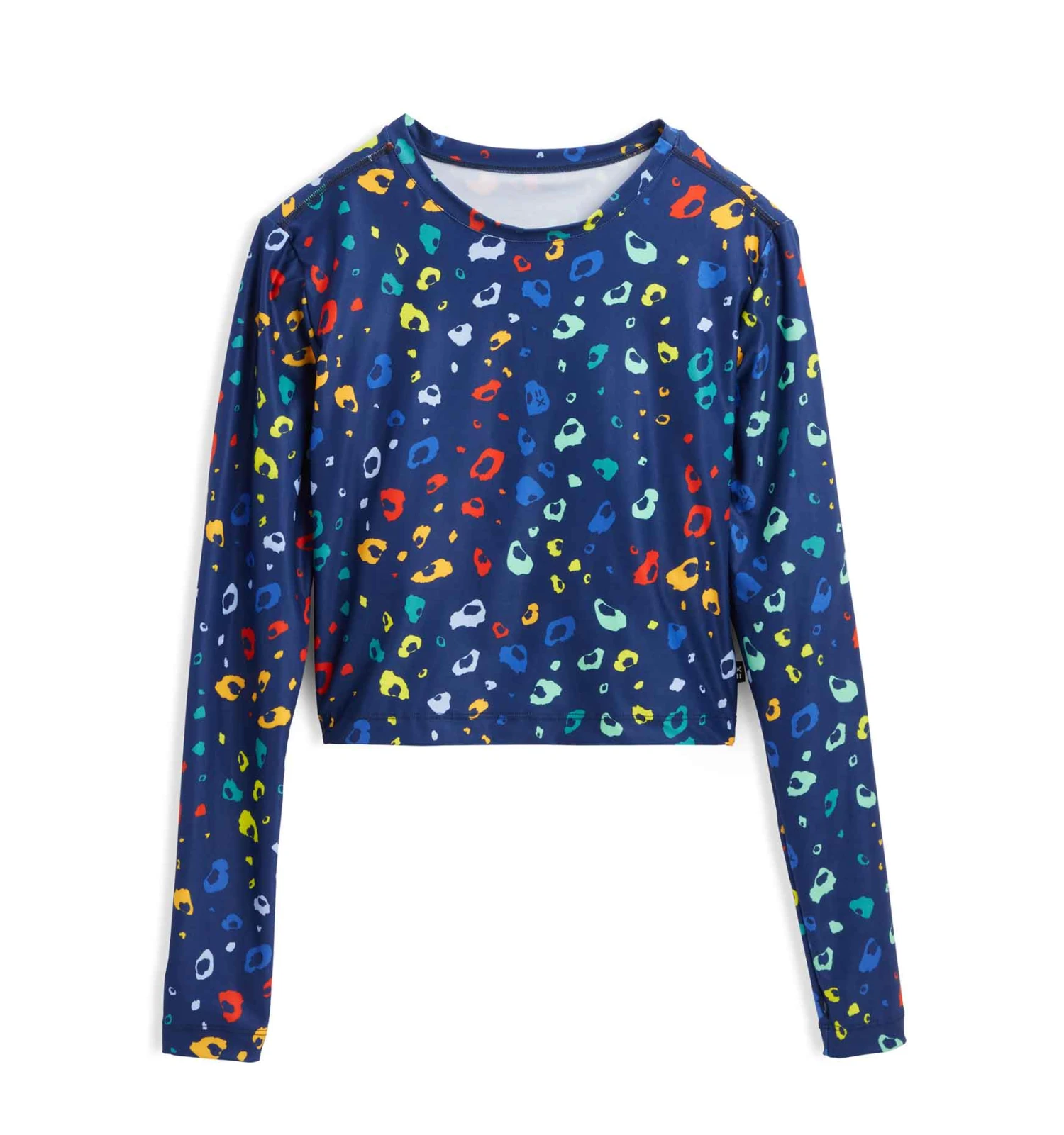Swim Sun Shield Crop Top - Poppin' Bubbles(Swcptop Bubbles) 1 Swim Sun Shield Crop Top - Poppin' Bubbles(Swcptop Bubbles)
