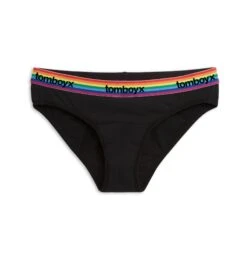 First Line Period Bikini - Black Rainbow Logo(First Line Period Bikini Black Rainbow Logo)