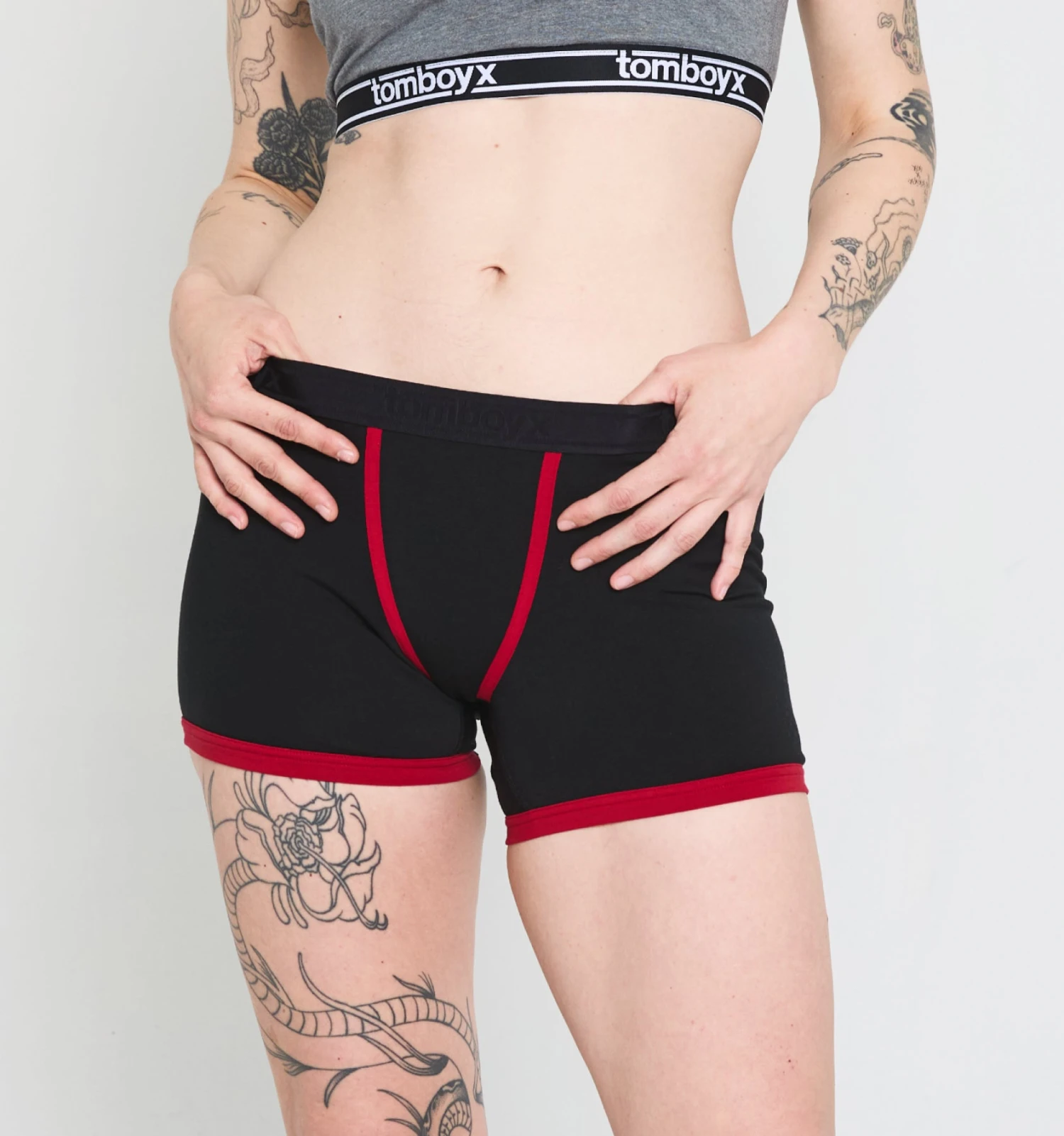 4.5" Trunks - Red Edge(4 5 Trunks Red Edge) 1 4.5" Trunks - Red Edge(4 5 Trunks Red Edge)