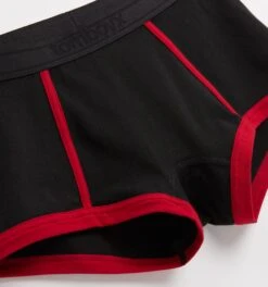 Boy Shorts - Red Edge(Boy Shorts Red Edge) -Tomboyx Shop Red Edge Boy Shorts 2