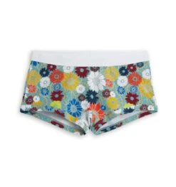 Boy Shorts - Retro Buds(Boy Shorts Retro Buds)