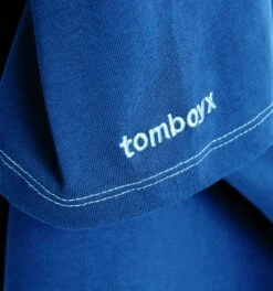 Cotton Vintage Tee - Retro Blue(Cotton Vintage Tee Retro Blue) -Tomboyx Shop Retro T Blue 3